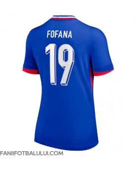 Franța Youssouf Fofana #19 Echipament de Fotbal Replică European 2024 Femei Acasa